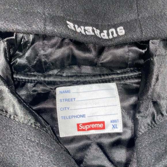 SUPREME FW2020 King Varsity Hooded Jacket - Picture 3 of 4